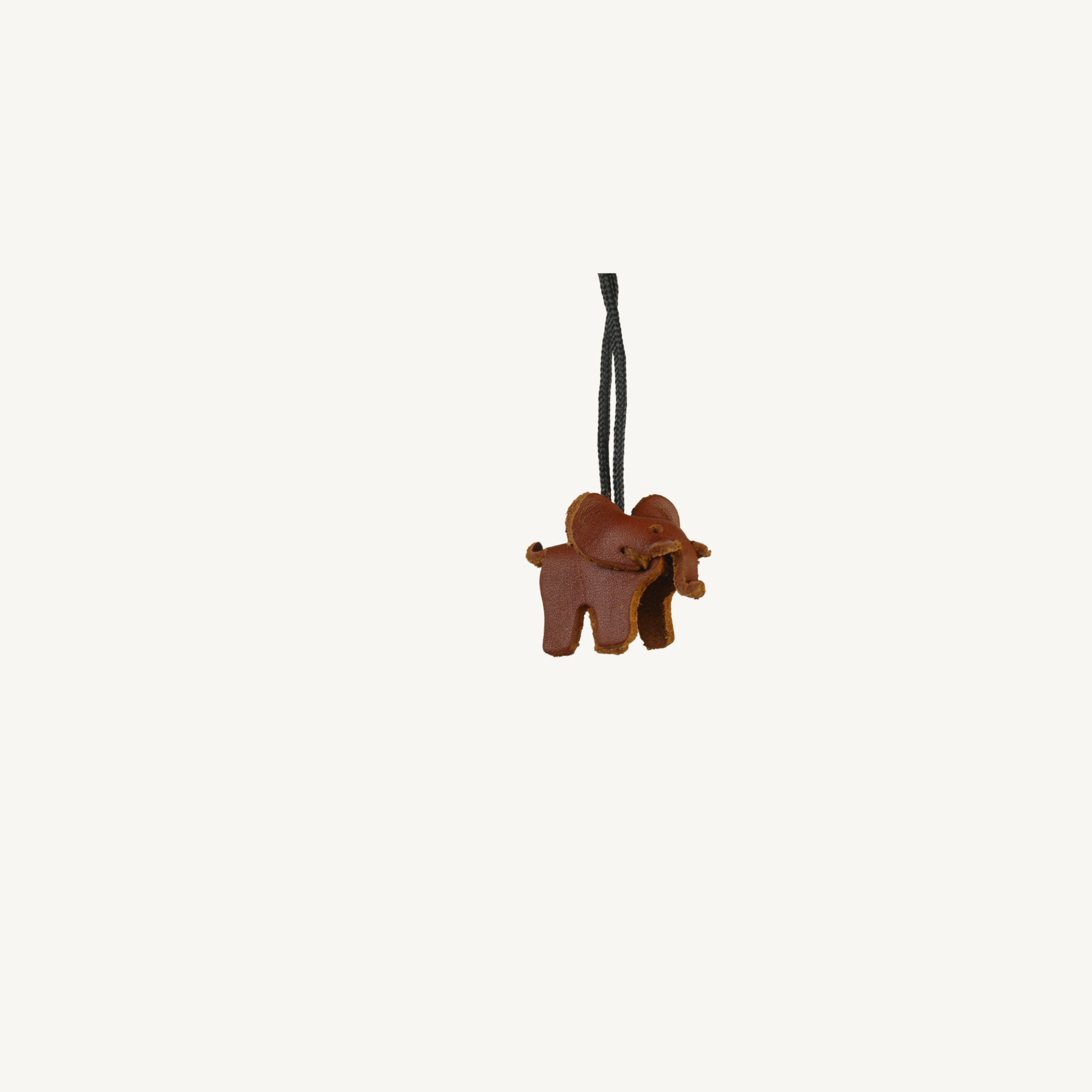SCHLÜSSELANHÄNGER Leder-Elefant SMALL