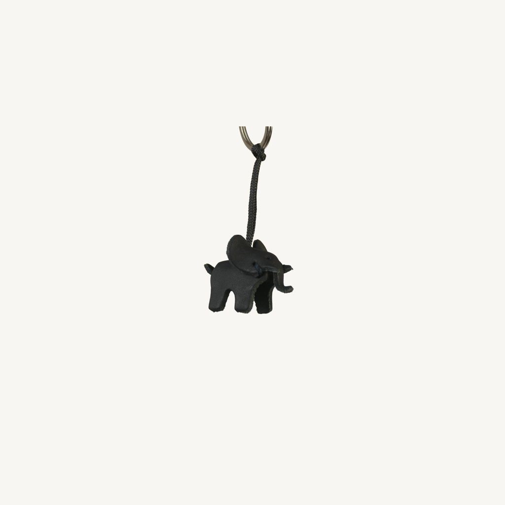 SCHLÜSSELANHÄNGER Leder-Elefant SMALL