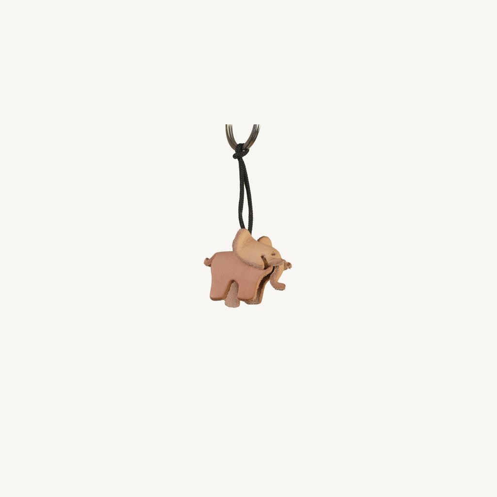 SCHLÜSSELANHÄNGER Leder-Elefant SMALL