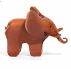 SCHLÜSSELANHÄNGER Leder-Elefant LARGE