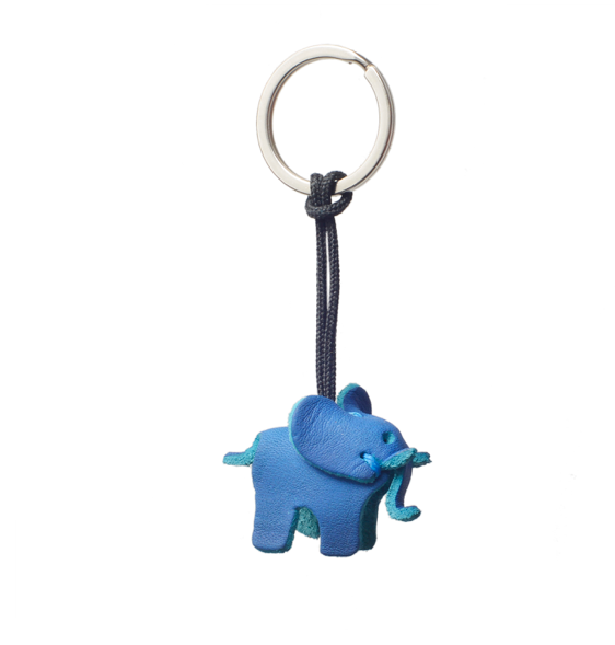 SCHLÜSSELANHÄNGER Leder-Elefant SMALL