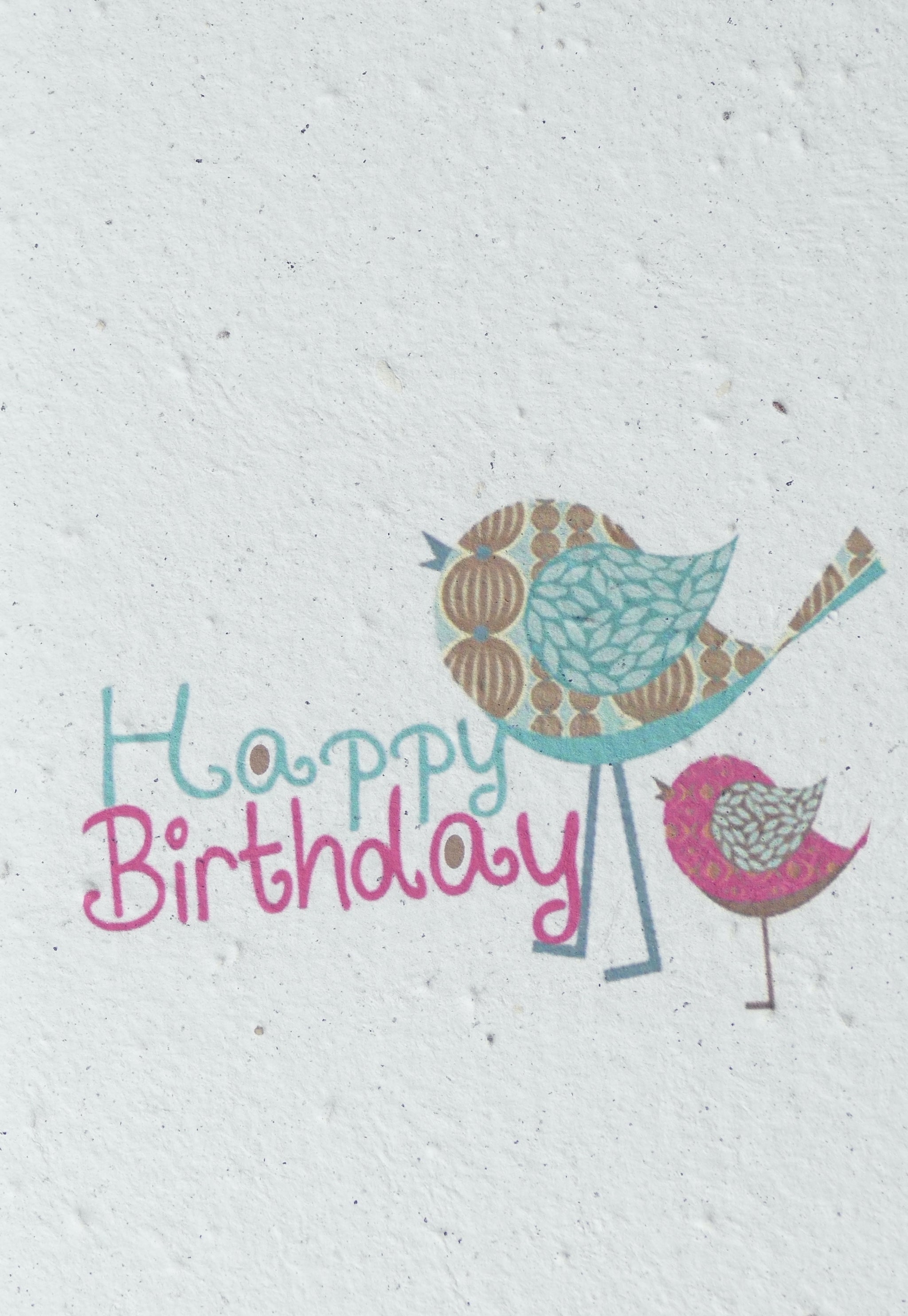 WACHSENDE GRUßKARTEN - GEBURTSTAG