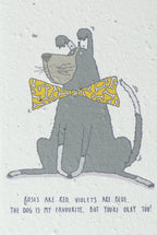 WACHSENDE GRUßKARTEN - TIERE